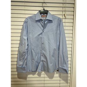 Thomas Pink French Cuff Long Sleeve Button Up‎ Shirt - Size 15.5
